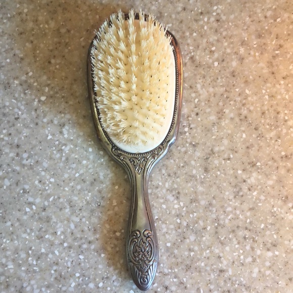 Vintage Silver Plated Vanity Set - Picture 4 of 8